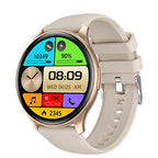 Montre connectée étanche unisexe, appels Bluetooth et modes sportifs