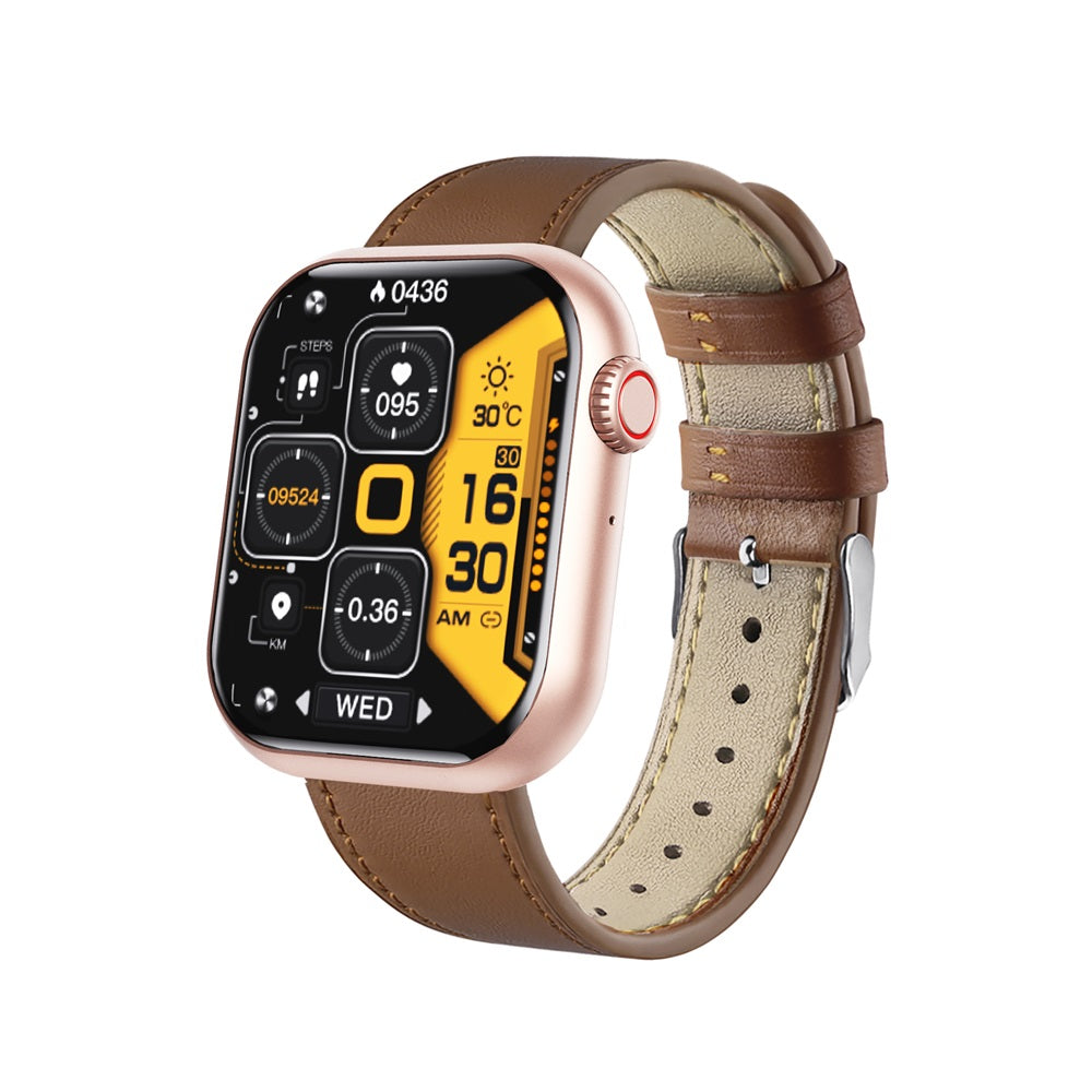 Montre connectée étanche unisexe, appels Bluetooth et modes sportifs