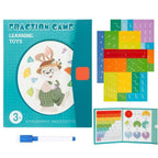 Disque de fractions magnétique, outil pédagogique de calcul