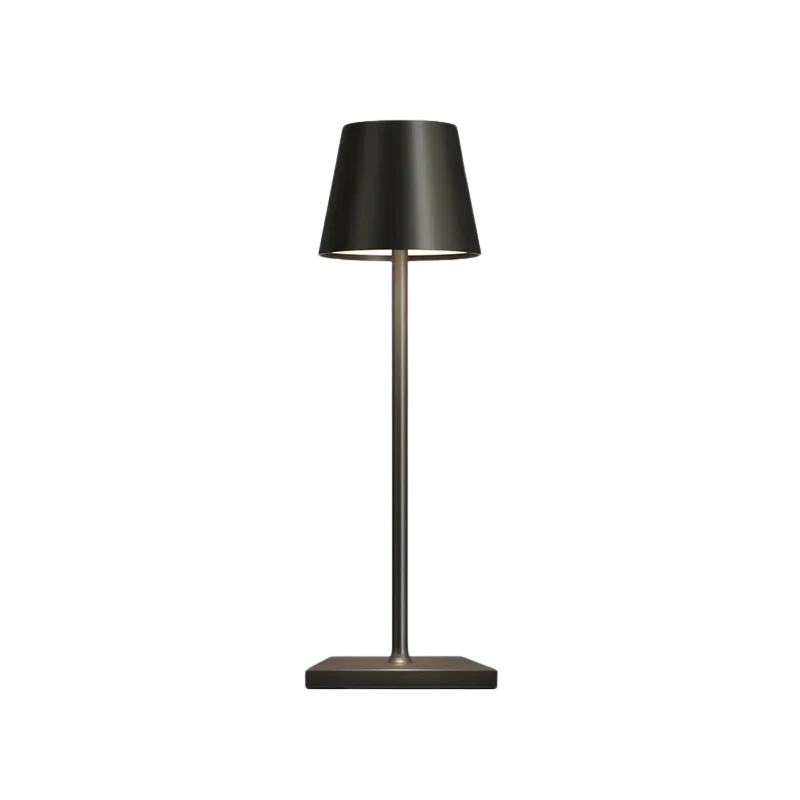 Lampe sans fil rechargeable tactile, 38,1 cm, blanc chaud, noir