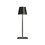Lampe sans fil rechargeable tactile, 38,1 cm, blanc chaud, noir