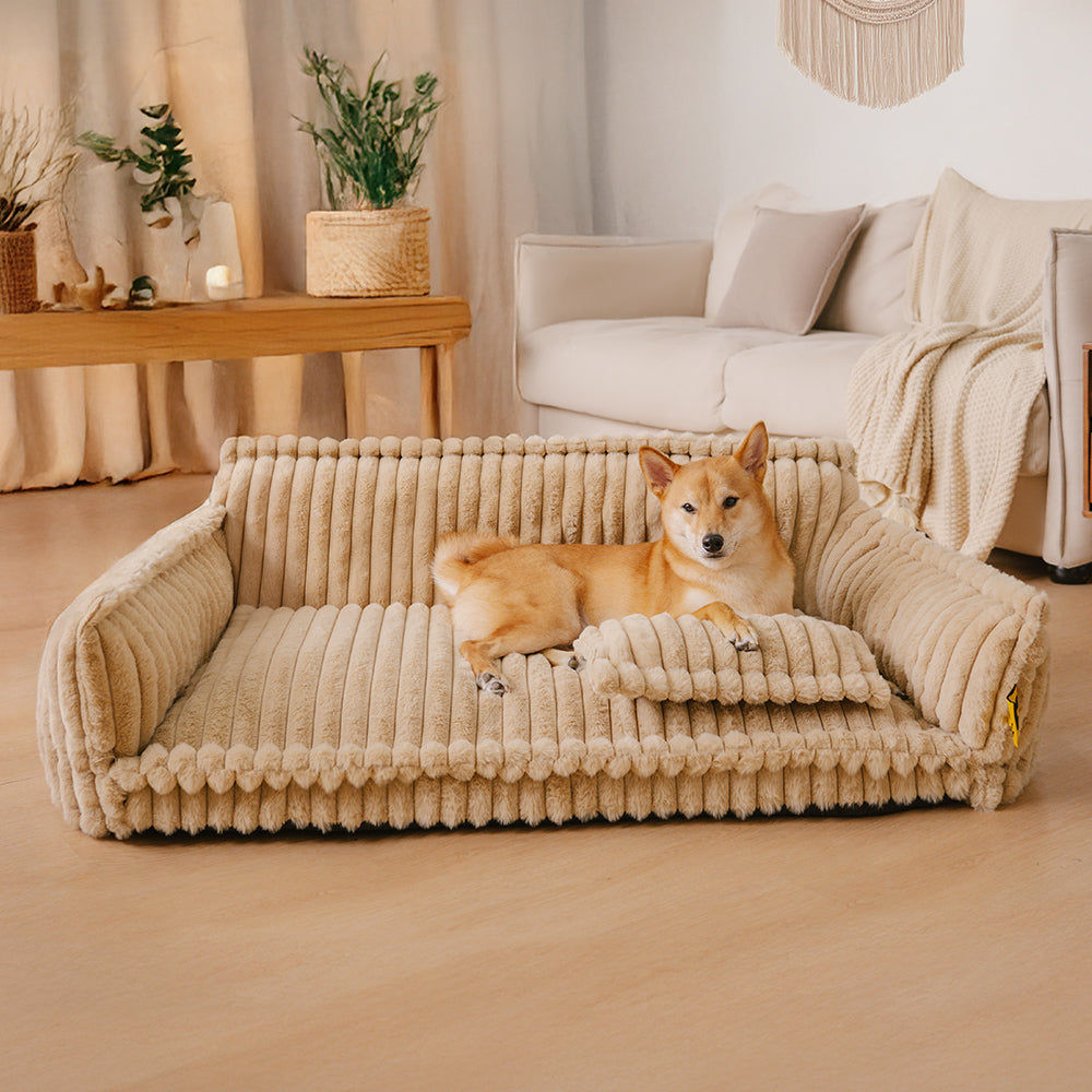 Lit orthopédique pour chien, housse lavable, quatre tailles