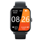 Montre connectée étanche unisexe, appels Bluetooth et modes sportifs