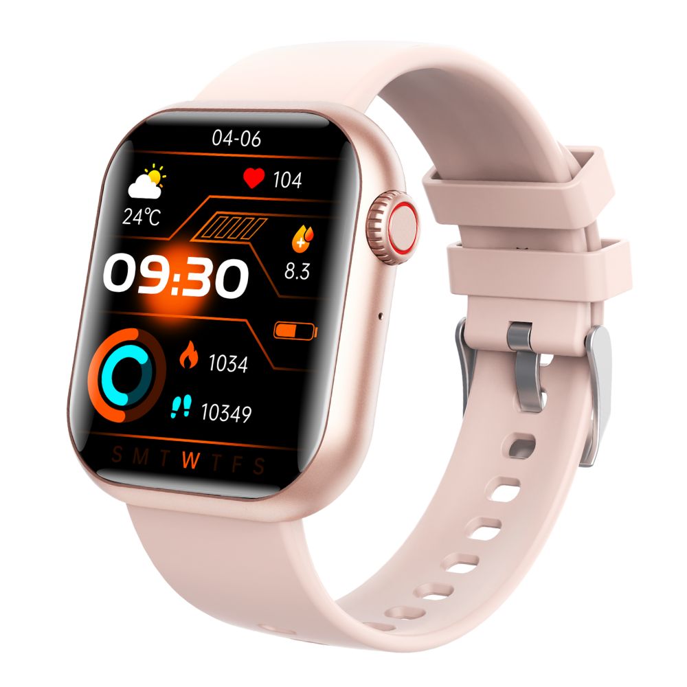 Montre connectée étanche unisexe, appels Bluetooth et modes sportifs