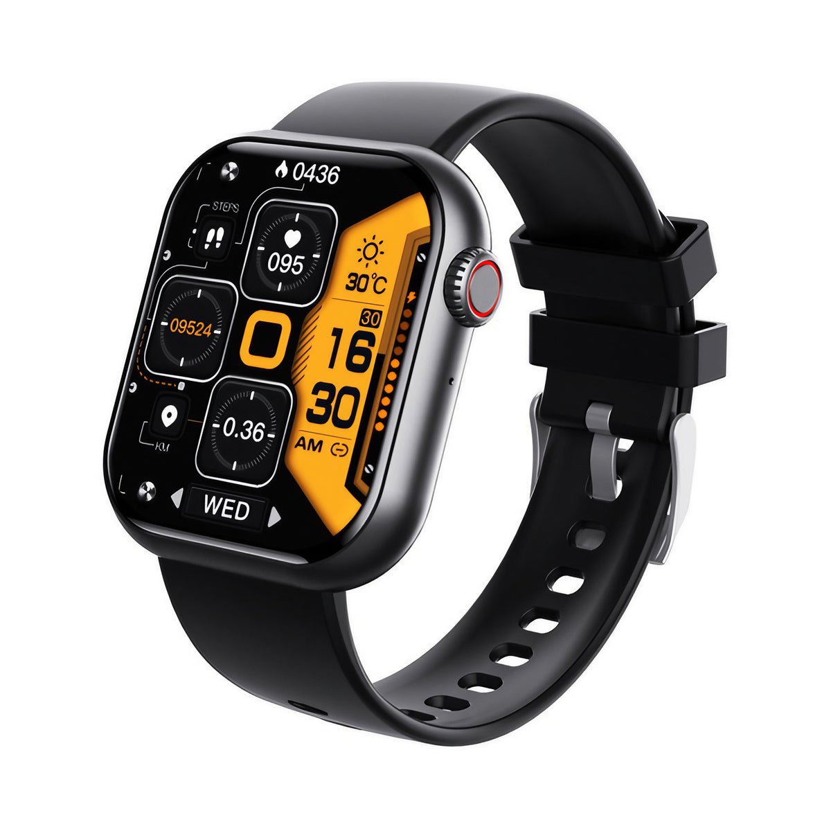 Montre connectée étanche unisexe, appels Bluetooth et modes sportifs