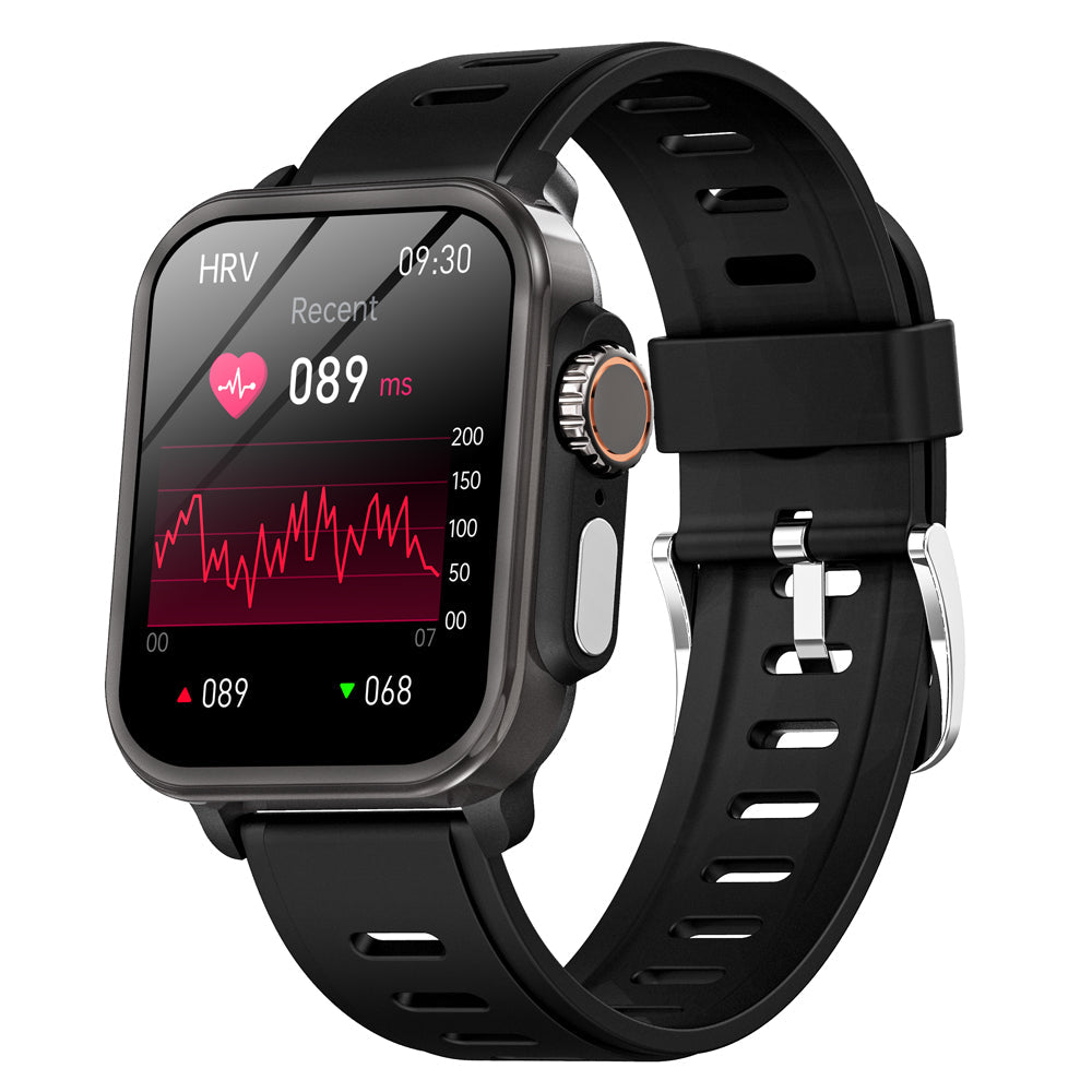 Montre connectée étanche unisexe, appels Bluetooth et modes sportifs