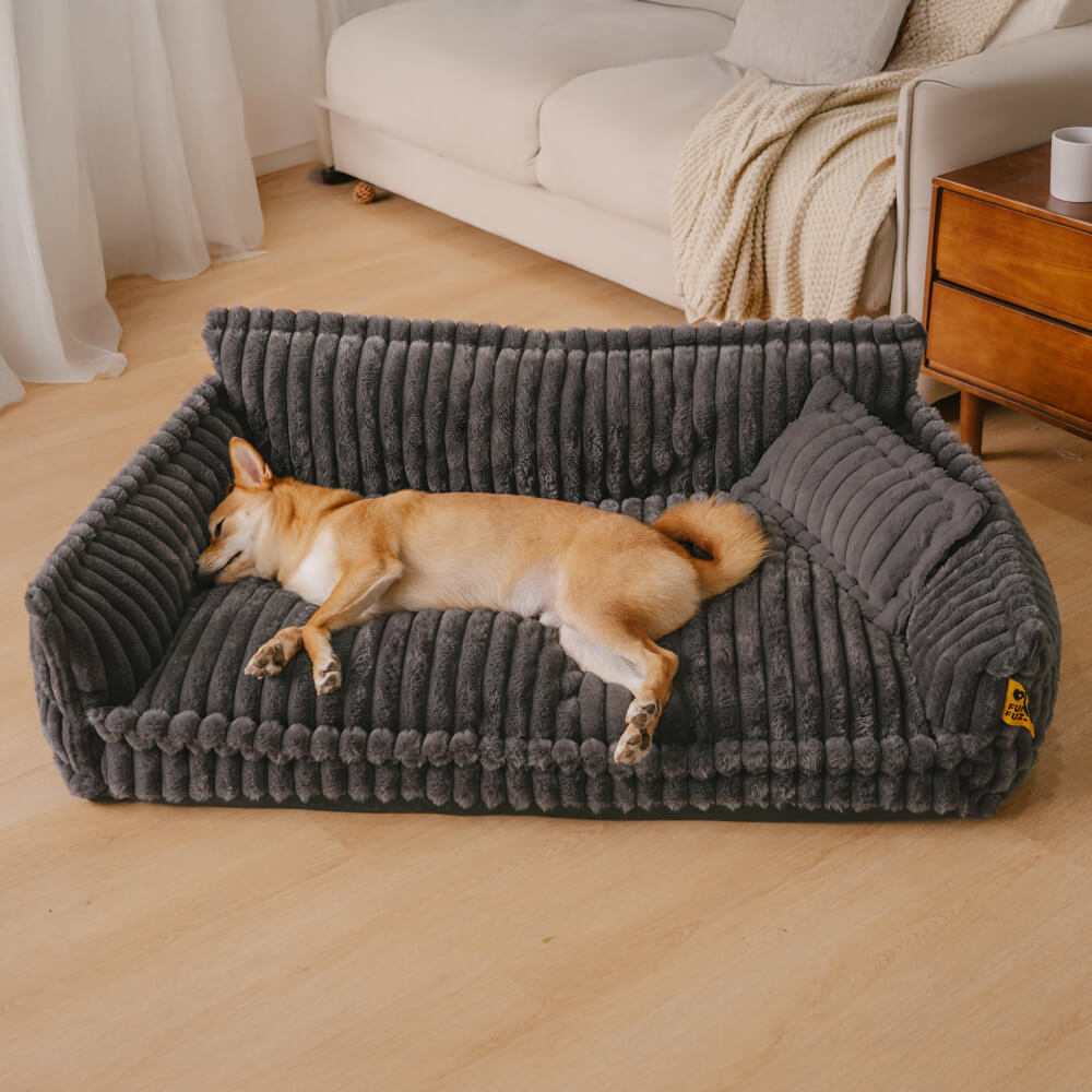 Lit orthopédique pour chien, housse lavable, quatre tailles