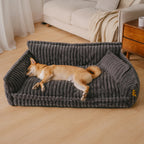 Lit orthopédique pour chien, housse lavable, quatre tailles