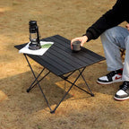 Table pliante de camping en aluminium, trois tailles