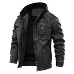 Veste homme toutes saisons, noir vintage ou camel, du S au 3XL