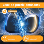 Jeu d'échecs magnétique pliable, format de voyage