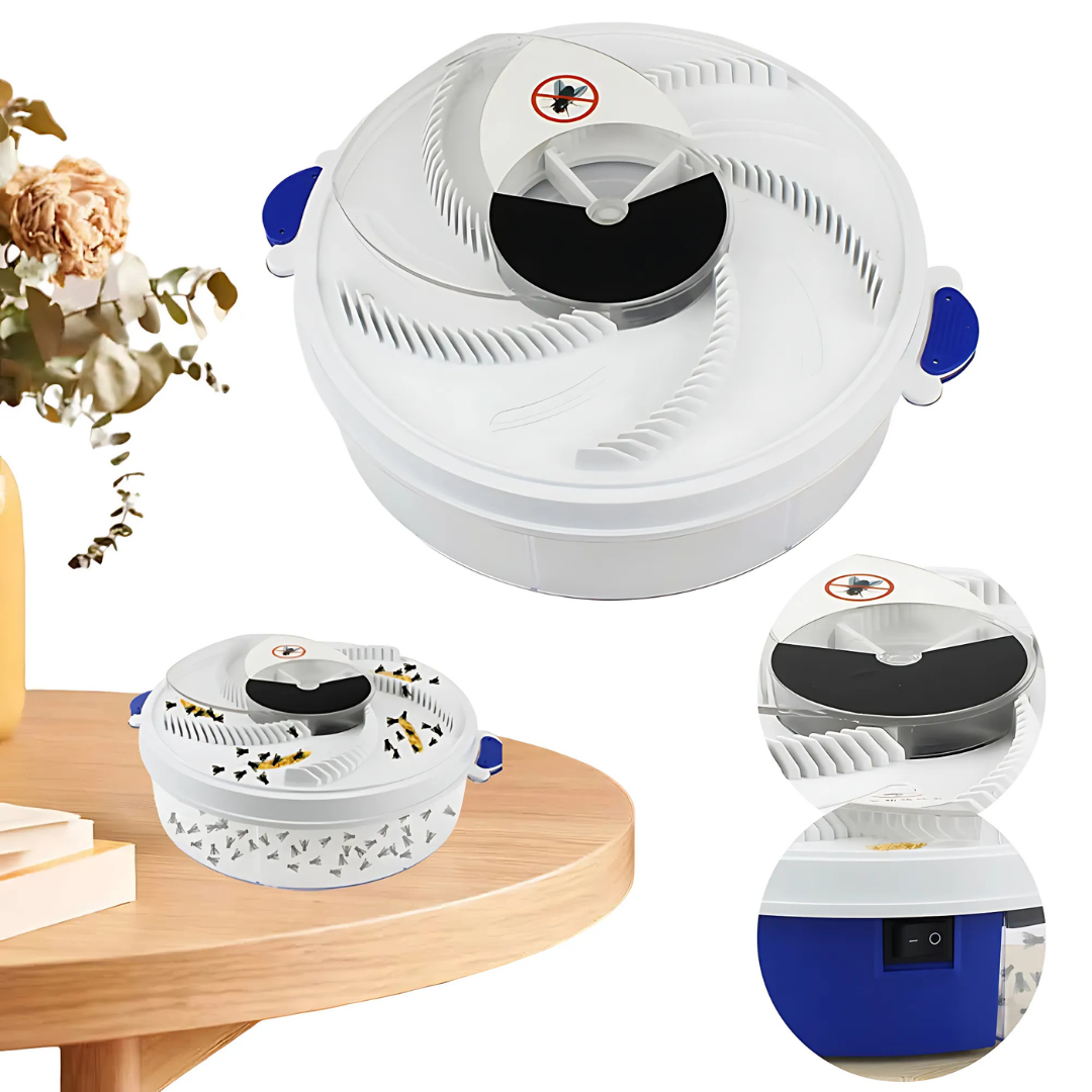 Piège à mouches électrique à lumière LED, rechargeable par USB