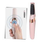 Râpe électrique pour les pieds rechargeable, deux vitesses