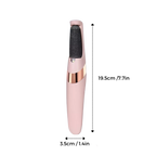 Râpe électrique pour les pieds rechargeable, deux vitesses