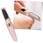 Râpe électrique pour les pieds rechargeable, deux vitesses