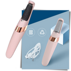 Râpe électrique pour les pieds rechargeable, deux vitesses