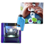 Microscope de poche pour enfant à LED, grossissement 60x à 120x