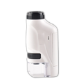 Microscope de poche pour enfant à LED, grossissement 60x à 120x, blanc