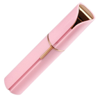 Rasoir visage femme à tête pivotante, format de poche, rose