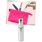 Rasoir visage femme à tête pivotante, format de poche