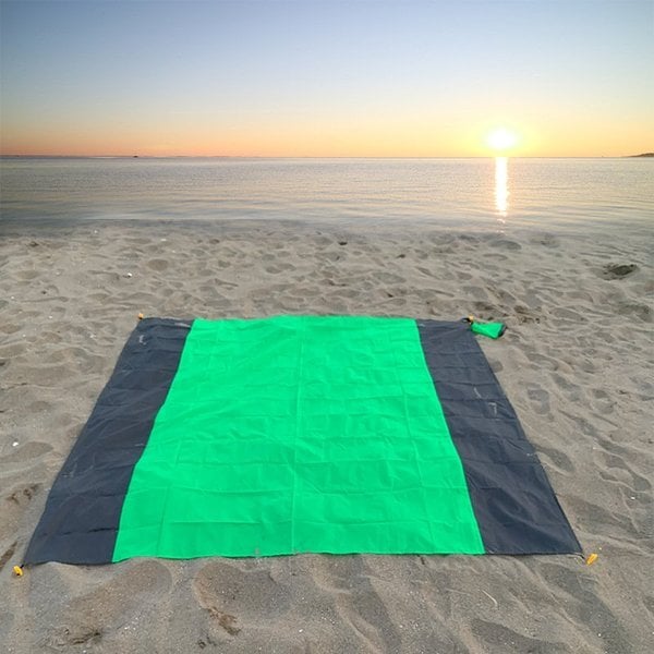 Couverture de plage anti-sable pour 5 à 8 adultes