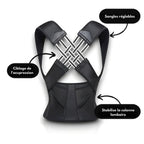 Correcteur de posture adulte à sangles réglables, du XS au L