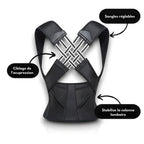 Correcteur de posture adulte à sangles réglables, du XS au L