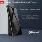Lecteur MP3 Bluetooth à écran tactile, radio FM, 60 heures