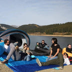 Couverture de plage anti-sable pour 5 à 8 adultes