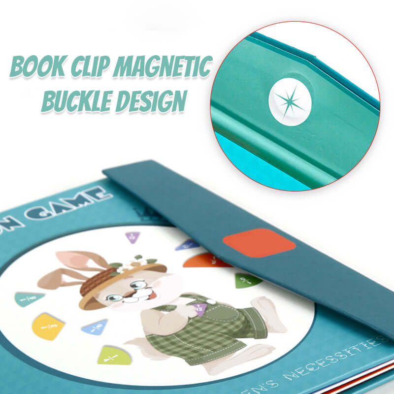 Disque de fractions magnétique, outil pédagogique de calcul