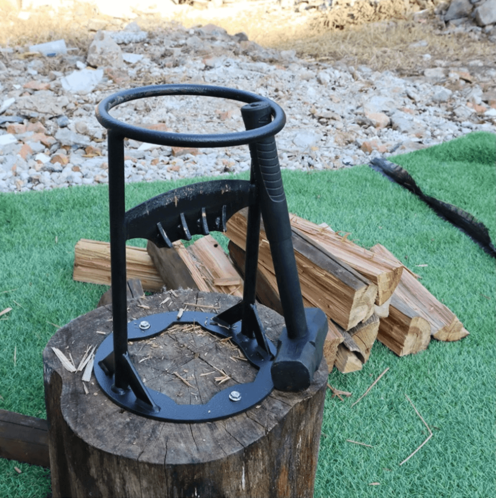 Fendeuse de bûches compacte à poignée ergonomique