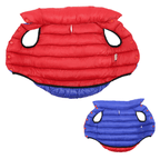 Manteau pour chien réversible et imperméable, doublure polaire