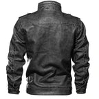 Veste homme toutes saisons, noir vintage ou camel, du S au 3XL