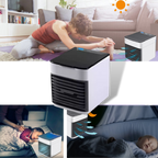 Rafraîchisseur d'air portable USB 3 en 1, réservoir 400 ml
