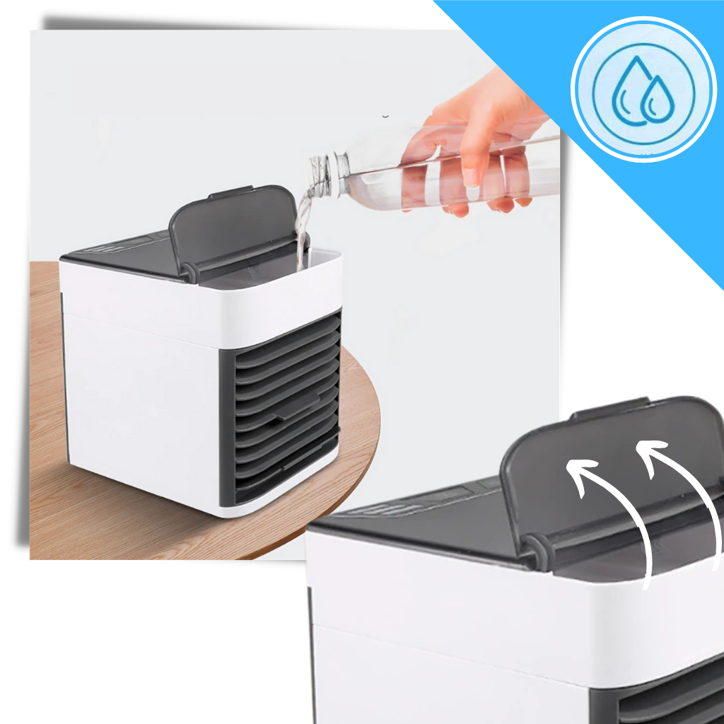 Rafraîchisseur d'air portable USB 3 en 1, réservoir 400 ml