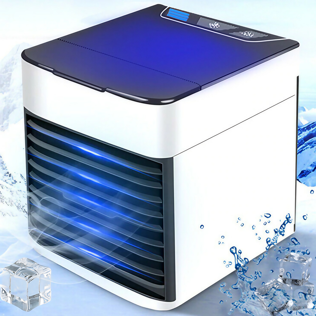 Rafraîchisseur d'air portable USB 3 en 1, réservoir 400 ml