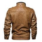 Veste homme toutes saisons, noir vintage ou camel, du S au 3XL
