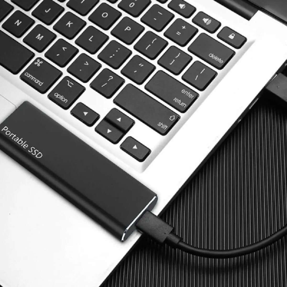 Disque externe USB-C 256 Go, compact, quatre coloris