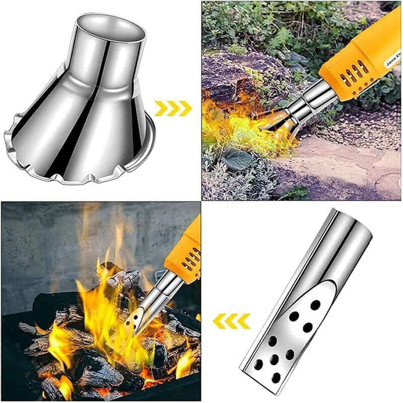 Désherbeur thermique électrique 2000 W, air chaud jusqu'à 600 °C