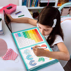 Disque de fractions magnétique, outil pédagogique de calcul