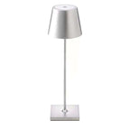 Lampe de table sans fil en aluminium, 28 heures d'autonomie