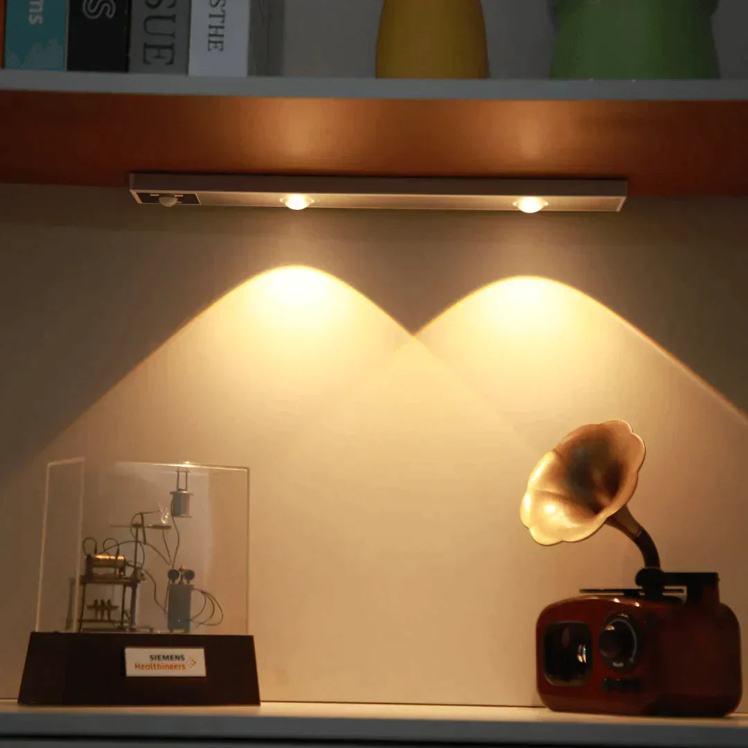 Réglette LED à détecteur de mouvement, fixation magnétique