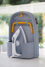 Table à repasser pliante compacte, cadre acier, 89 x 33 cm