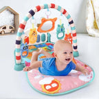 Tapis d'éveil musical bébé avec piano détachable, 0 à 36 mois