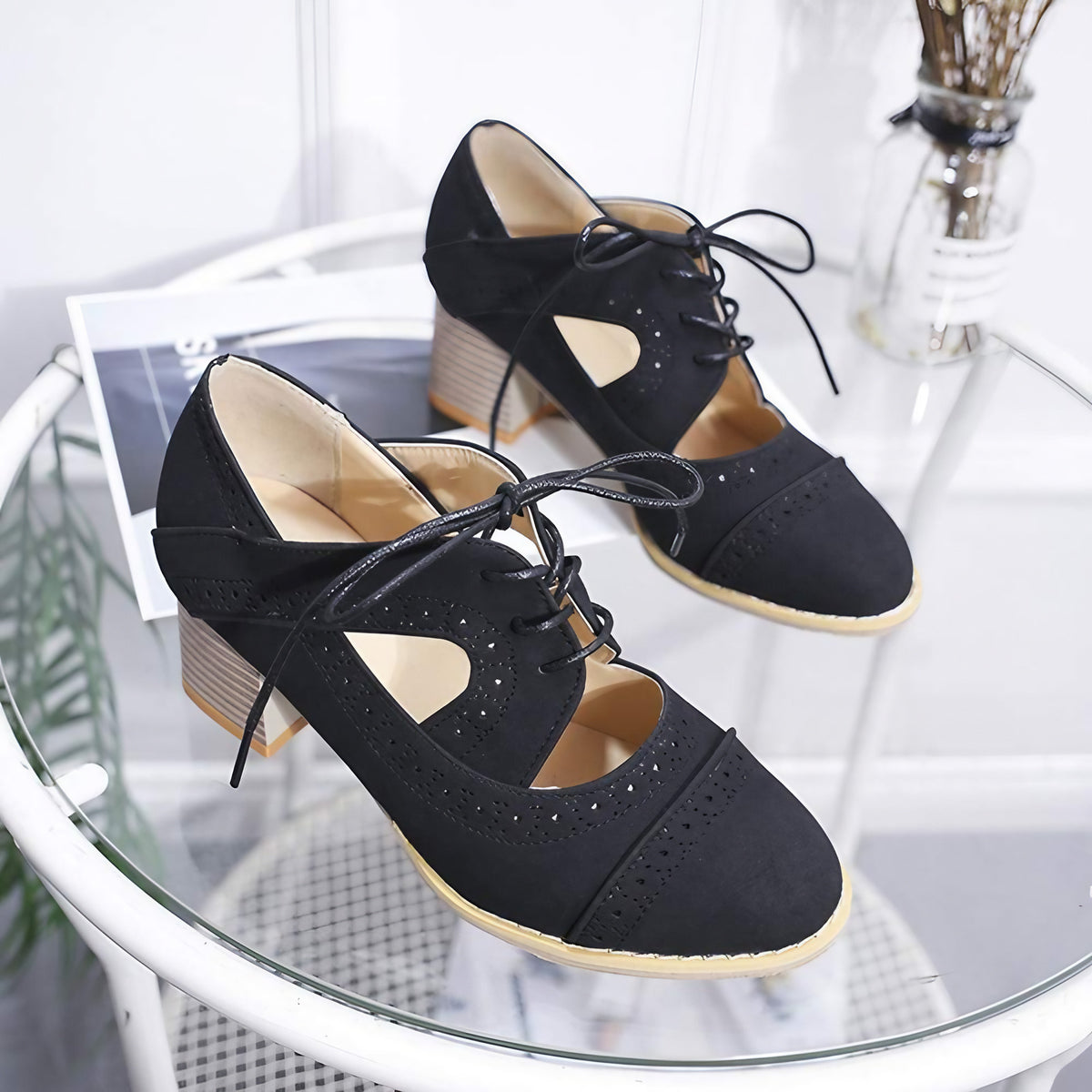 Chaussures orthopédiques femme style rétro, du 35 au 42
