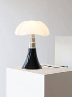 Lampe à poser LED à hauteur réglable, acrylique et acier