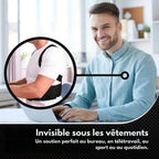 Correcteur de posture adulte à sangles réglables, du XS au L