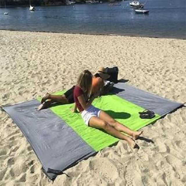 Couverture de plage anti-sable pour 5 à 8 adultes