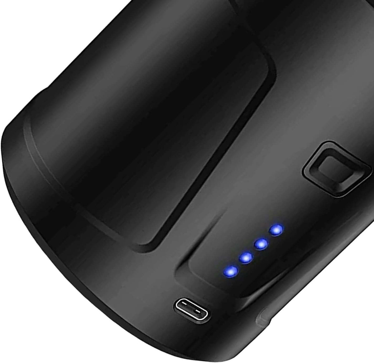 Gonfleur électrique sans fil rechargeable USB, trois embouts