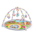 Tapis d'éveil bébé avec jouets suspendus et balles, cinq motifs